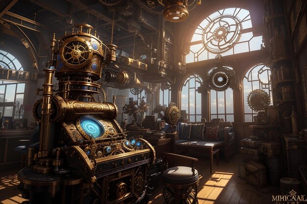 A Steampunk VR Gaming Adventure