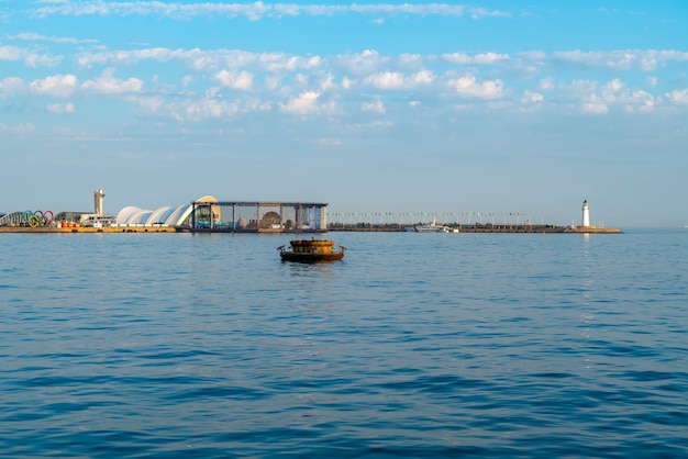 Stedelijk architecturaal landschap in Qingdao