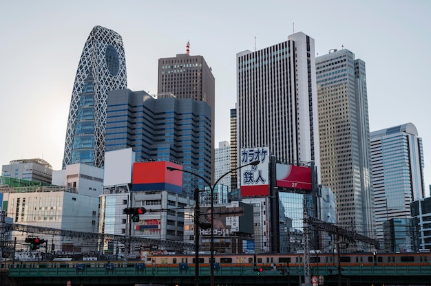 Foto stedelijk landschap japan