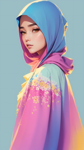 Stedelijke casual hijabmode 2