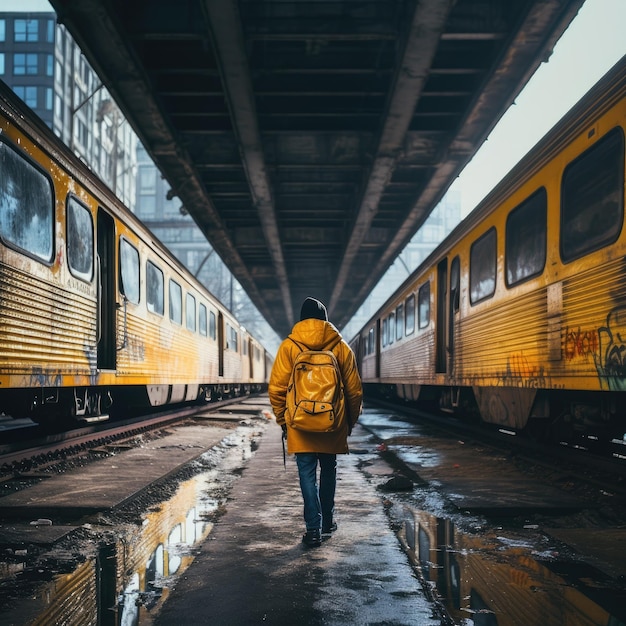 Stedelijke verkenning in straatfotografie