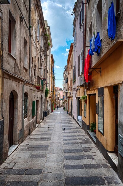 Steegje in de stad Sassari