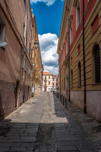 Steegje in de stad Sassari