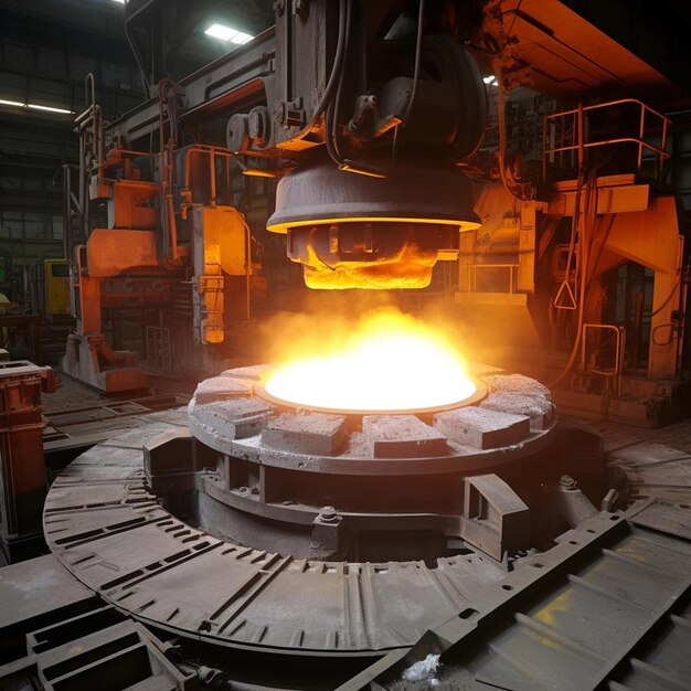 Steel casting processes