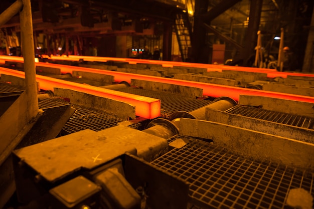 Photo steel and metal production