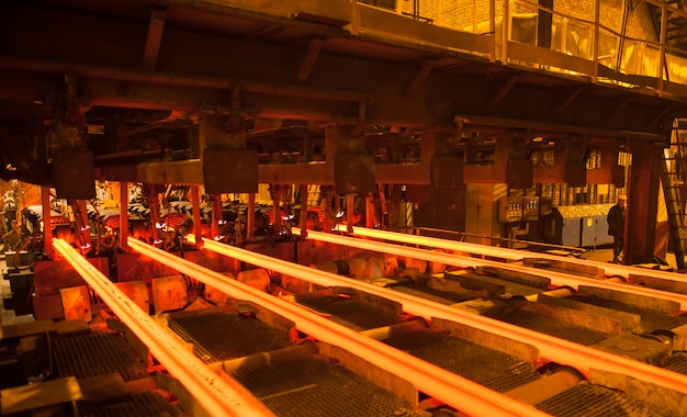 Photo steel and metal production