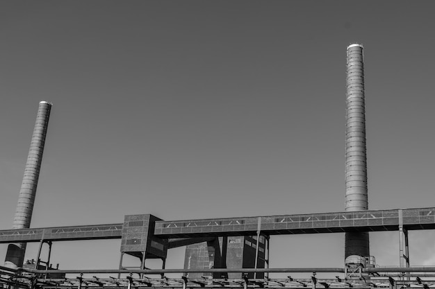 Foto steenkoolmijn in essen, duitsland