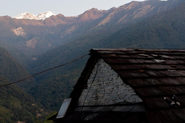 Photo steep roof