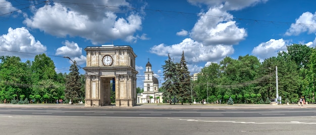 Stefan cel Mare Boulevard in Chisinau, Moldavië