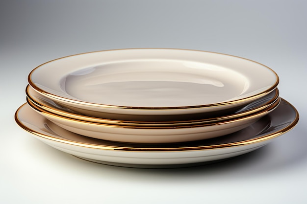 steffee plates on white background