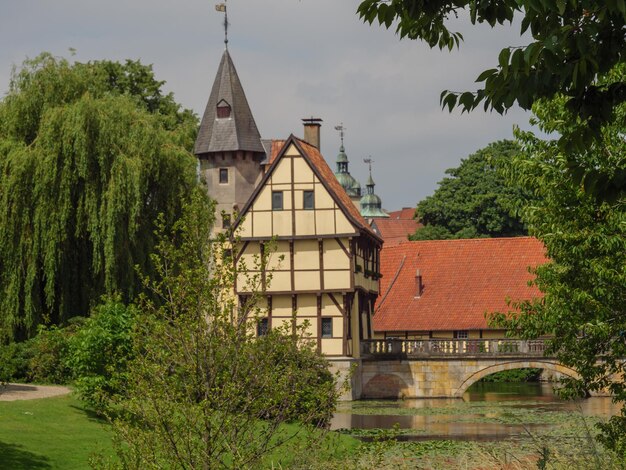 Photo steinfurt castle in westphalia