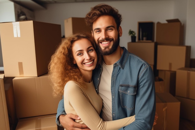 Stel dat naar hun nieuwe huis verhuist en dozen uitpakt