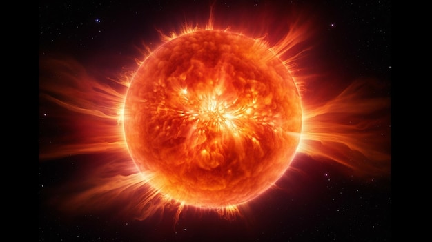 Stellar Inferno The Explosive Demise of a Giant Star