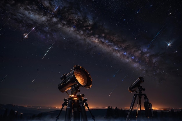 Stellar Observatory Meteor Shower