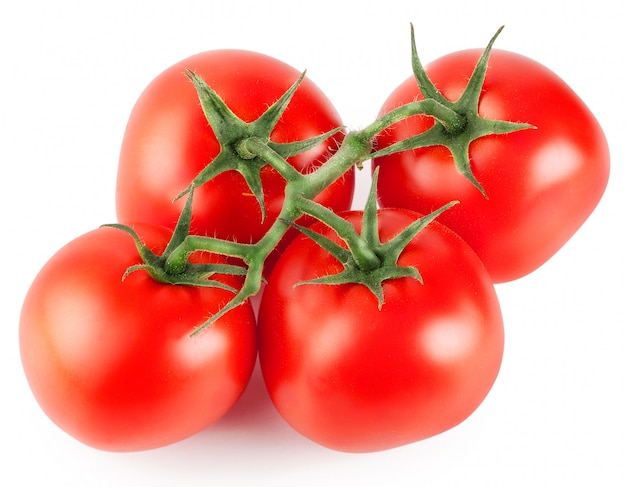 Stelletje rode sappige tomaten