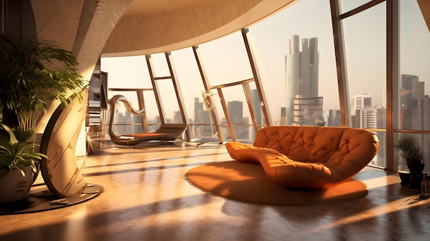 Step into the Future and Experience the Ultimate in Luxurious and Futuristic Interior Design