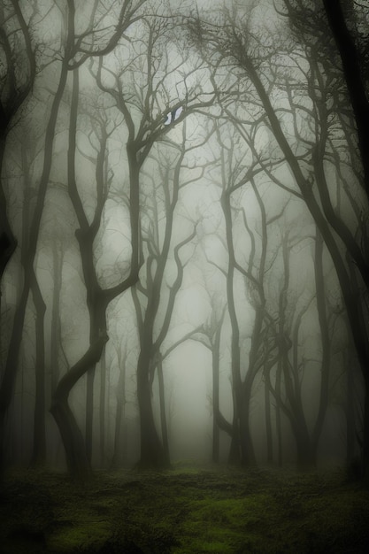 Step into the Shadowy World of the Moody Forest