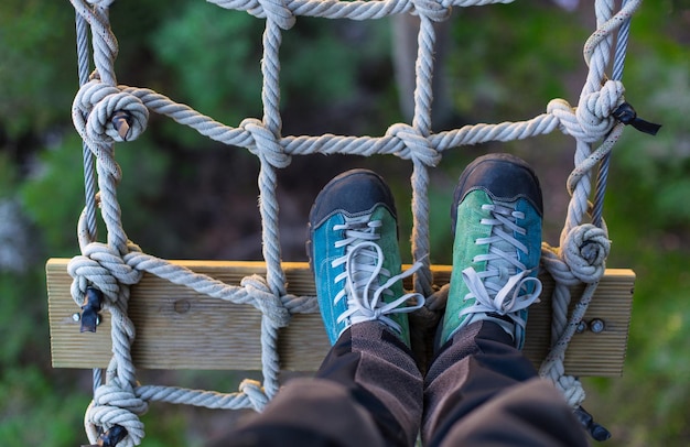 Step on the rope grid