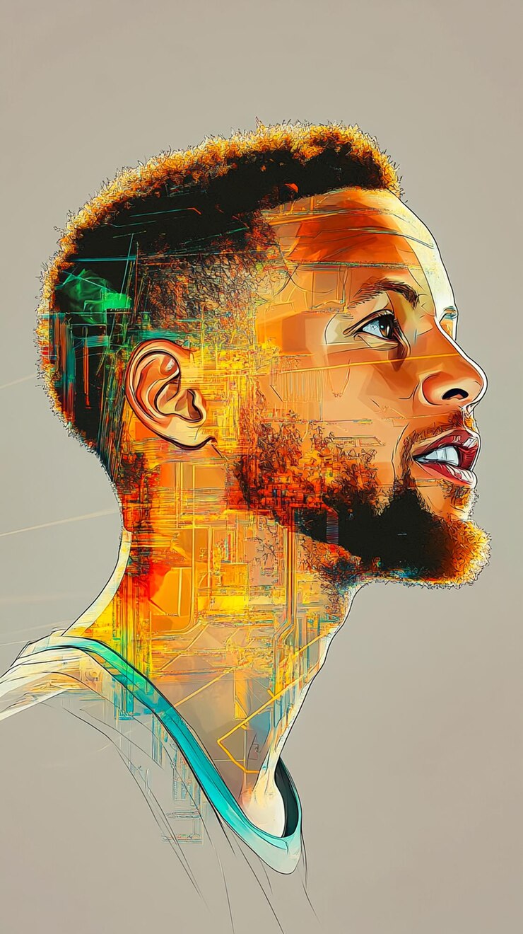 Stephen Curry head