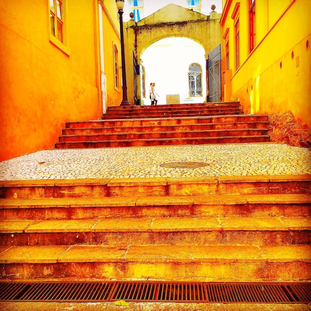 Steps of historic building