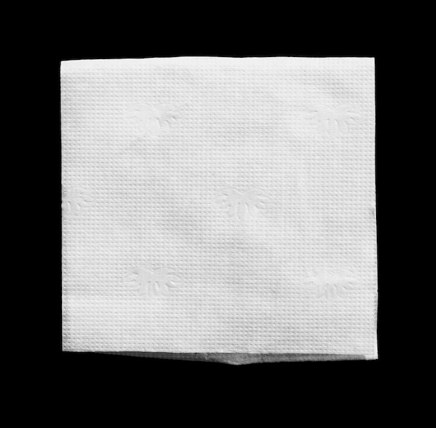 Photo sterile medical gauze on black background