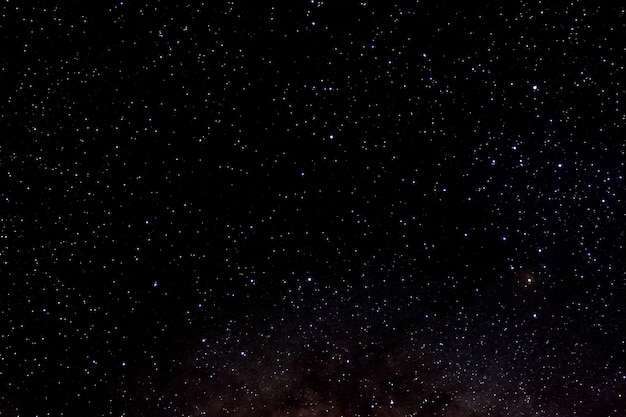 Foto sterren en melkweg heelal hemel nacht universum zwarte sterrenhemel van glanzend starfield