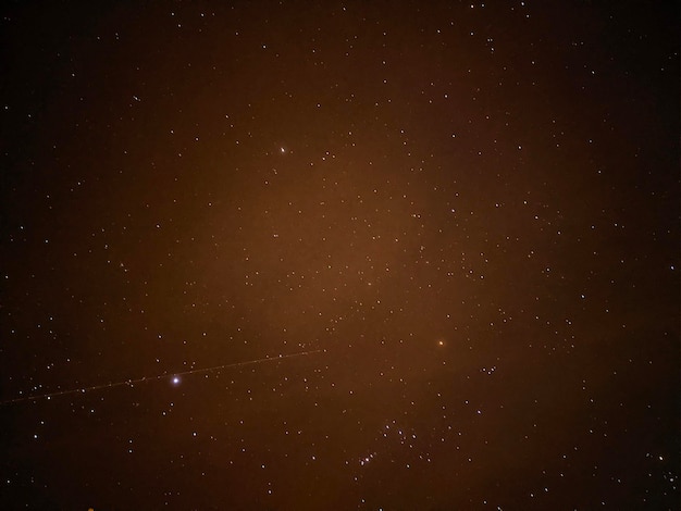 Sterrentextuur aan de nachtelijke hemel Astrofotografie Sterrenspoorscènes