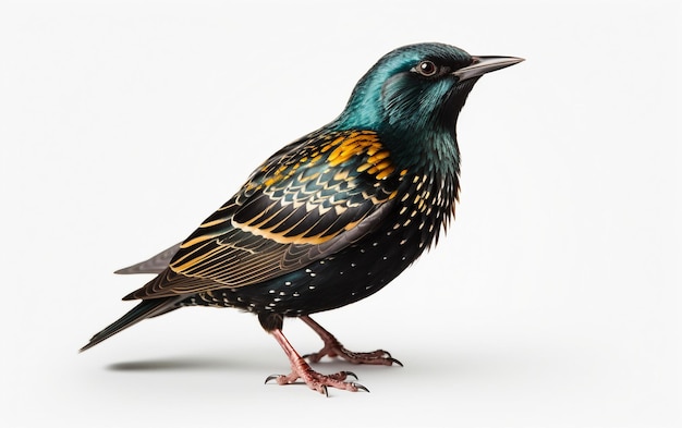 Sterrenvleugels Europese starling