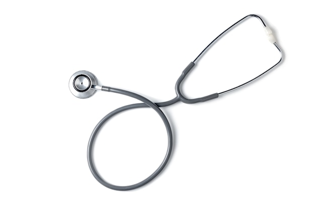 stethoscope isolated on white background