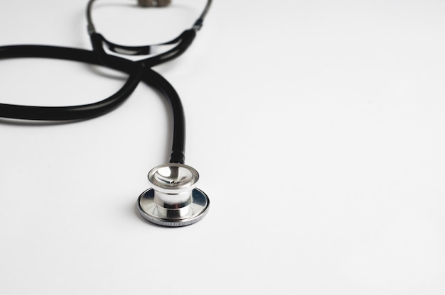 stethoscope isolated, on white background