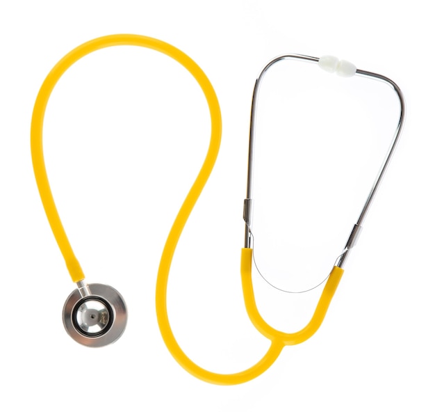 stethoscope isolated on white background