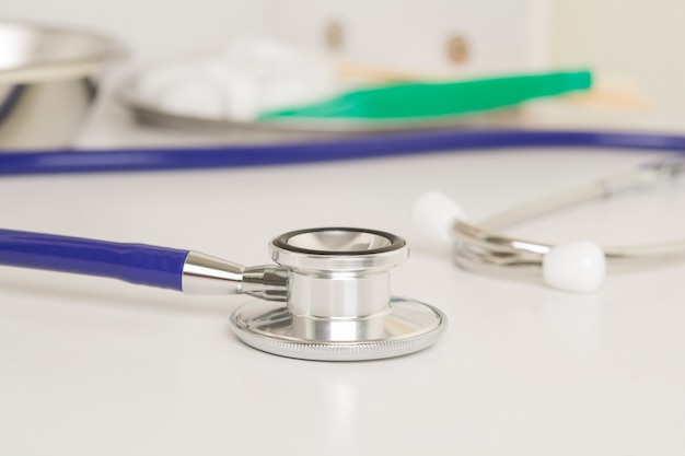 Stethoscope  in patient room