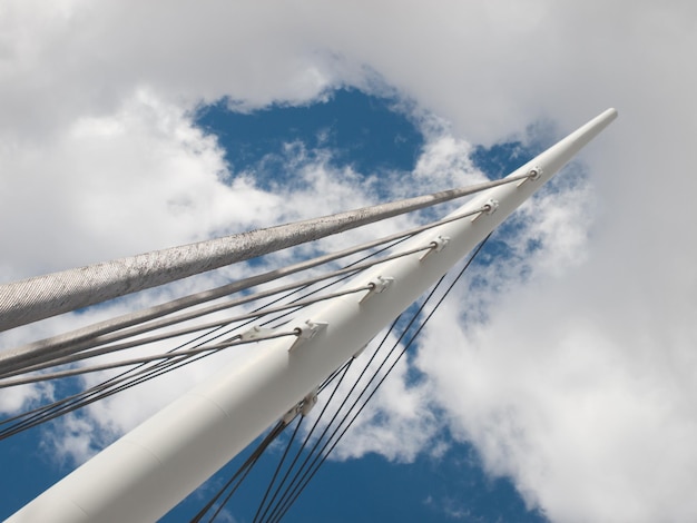 Steunbalk van een Millenniumbrug in Denver, Colorado.