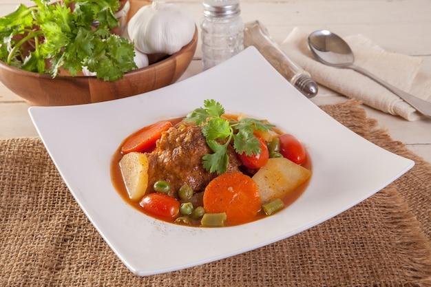 Stew with Vegetable and Pork 