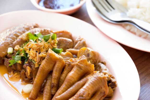 stewed chicken wings