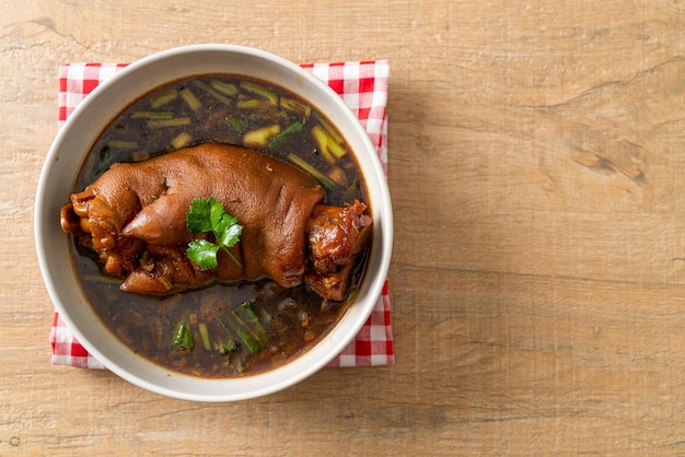 Stewed Pork Knuckle or Stewed Pork Leg