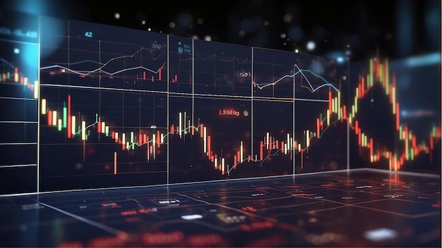 stick investment bar that goes up and down on the screen