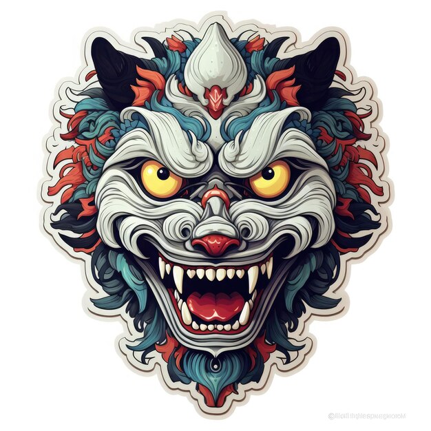 Photo sticker barong sai