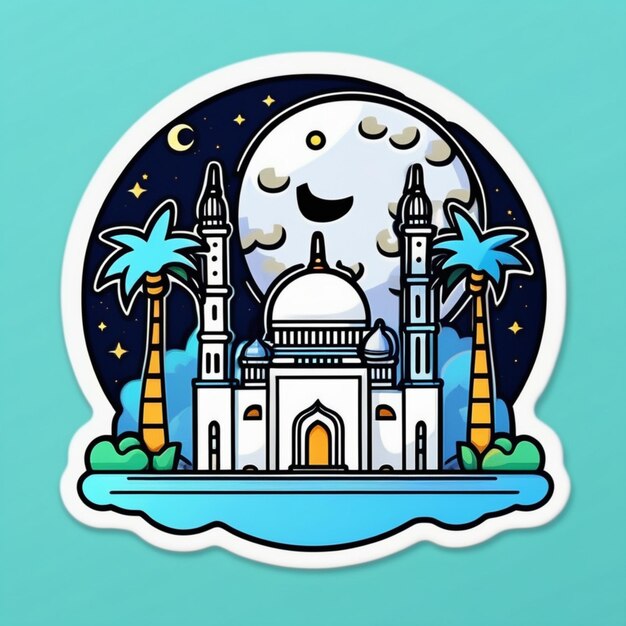 Photo sticker image of the great mosque