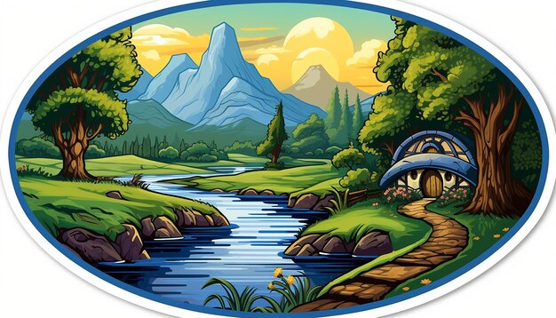 Sticker the Shire