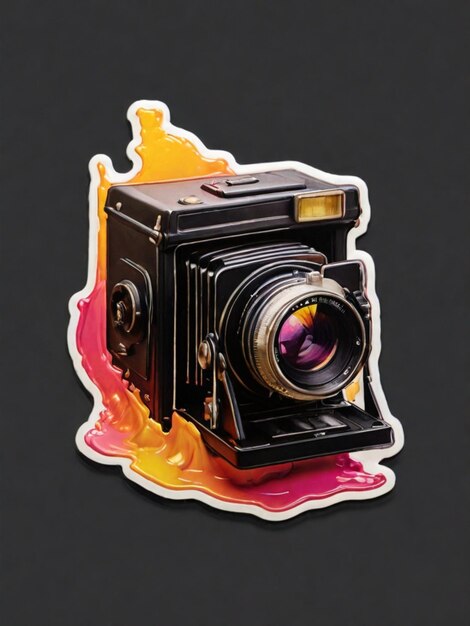 Photo a sticker for t shirt design