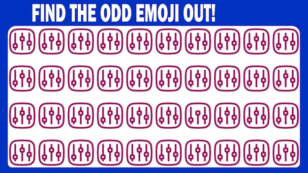 A sticker that says the odd appo out!