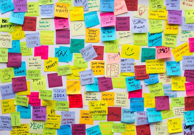 Sticky Note Post It Board Office