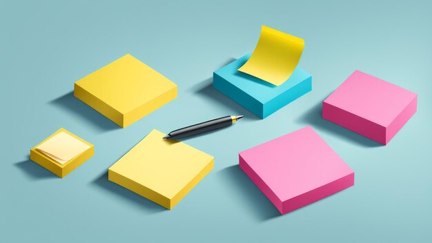 Photo sticky notes element collection