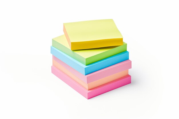 Sticky Notes Isolated Generative AI