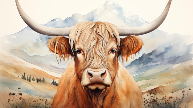 stier illustratie HD 8K wallpaper Stock Fotografisch beeld