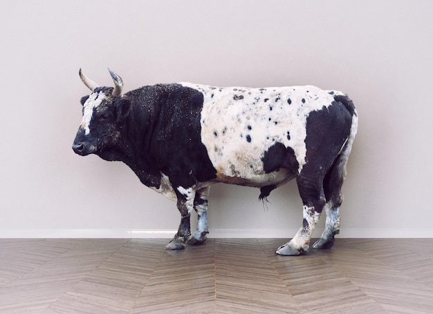 Stier in de kamer