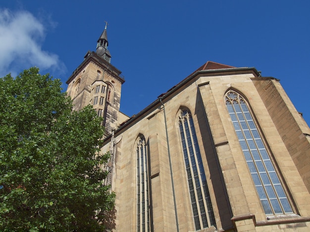 Photo stiftskirche church, stuttgart