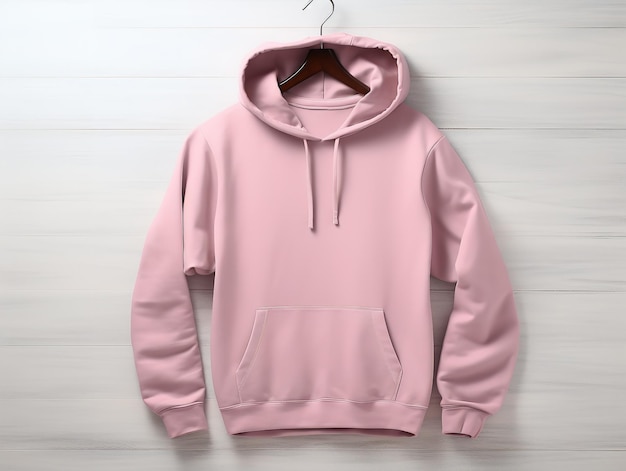 Stijlvol hoodiemodel voor mode en vrijetijdskleding AI gegenereerd