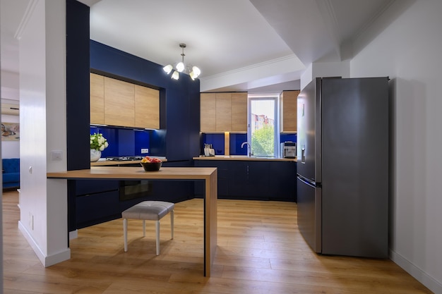 Stijlvol studio-studio-appartement met open keuken naar woonkamer
